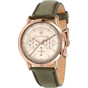 Orologio Maserati Epoca Cronografo R8871633007 al quarzo Acciaio e pelle - Imagen 1 de 5