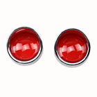 2x Red Turn Signals Light Lens Cover For Harley Cross Bone Blackline FXS FXSB