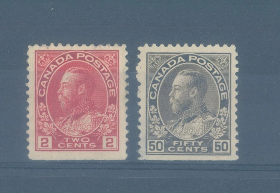 CANADA 1911-1916 MNG/MH imperf. stamps  - Image 1 of 1