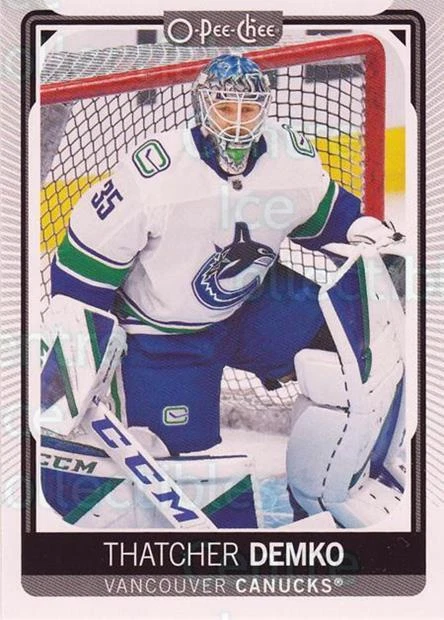 2021-22 O-Pee-Chee #354 Thatcher Demko - Image 1 of 1