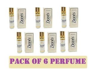 Dove Soap unisex perfume 100% Pure Natural and Undiluted long lasting pack of 6 - Picture 1 of 4
