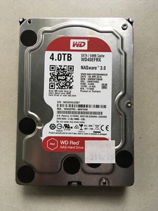 Festplatte WD Western Digital Red 4TB SATA/64MB Cache WD40EFRX NASware 3.0 - Photo 1/3