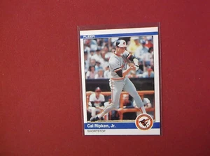 Fleer Baseball 1984 # 17 Cal Ripken Jr. Nuevo montado + 3er año - Imagen 1 de 3