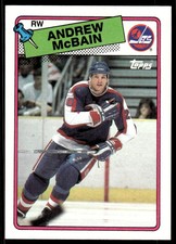 1988-89 Topps NHL Andrew McBain Winnipeg Jets #105