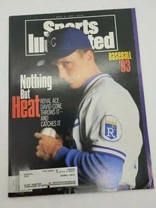 Vintage Sports Illustrated MLB Baseball Kansas City Royals David Cone 1993 - Picture 1 of 1