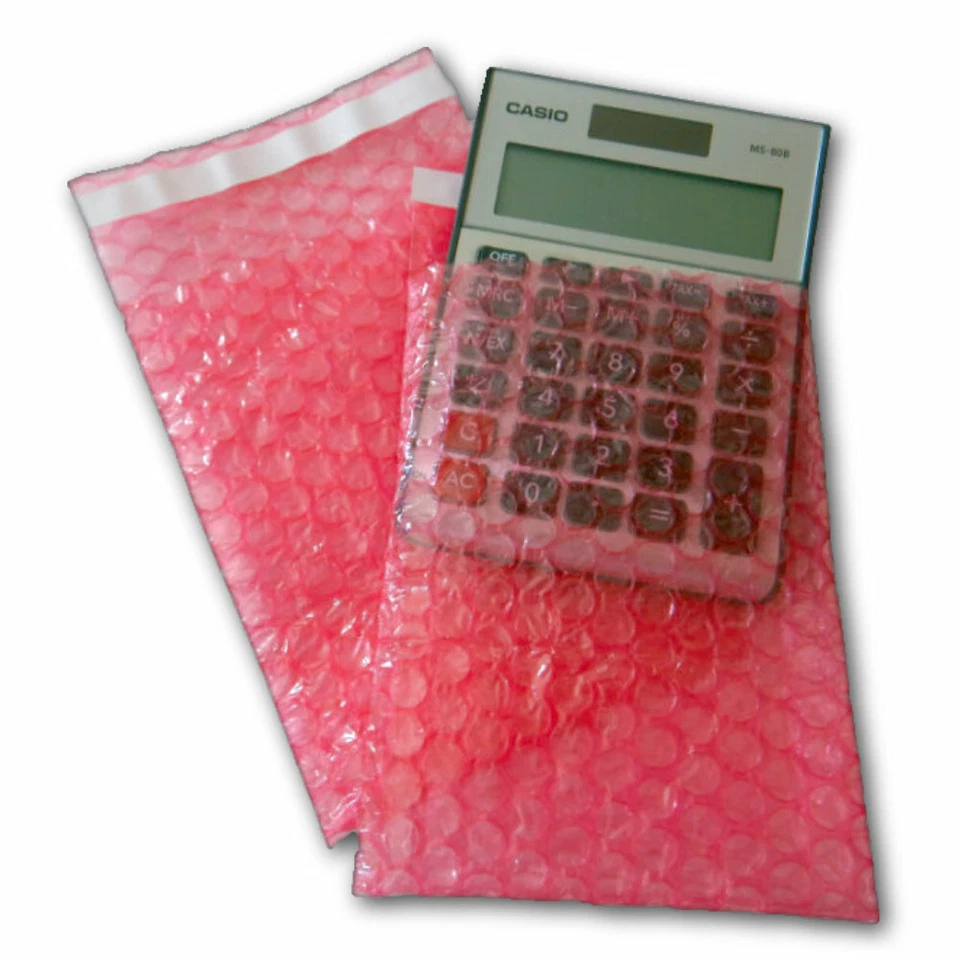 Sacchetto a bolle d'aria con/senza chiusura adesiva o antistatico - 15 versioni - Immagine 1 di 1