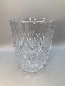 6” mVsl Val St. Lambert Crystal Vase.   *4 - Picture 1 of 4