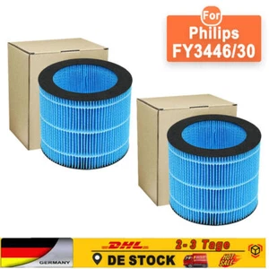 2x Hepa Filter für Philips FY3446/30 Luftreiniger und HU3916/10 HU3918 HU2716 - Bild 1 von 8