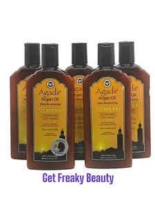 5 PACK. 12.4 oz. Agadir Argan Oil Daily Moisturizing Shampoo. 366ml. NEW.  - Picture 1 of 1