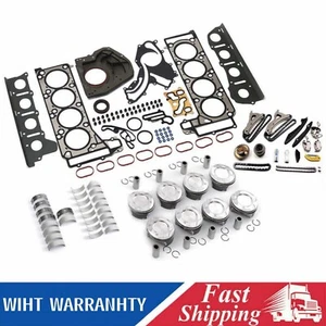 For M278 Mercedes-Benz S500 W221 Engine Overhaul Rebuild Kit w/ Timing Chain Kit - Picture 1 of 12