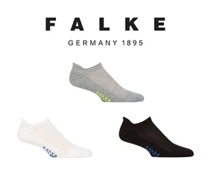 FALKE Cool Kick Trainer Socks Men's Women's Sizes Black White Grey - 1 Pair Pack - Picture 1 of 8