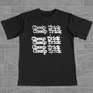 Hot Cheap Trick Stacked Logo T-Shirt Kurzarm Schwarz S-5XL Unisex CH216 - Bild 1 von 2