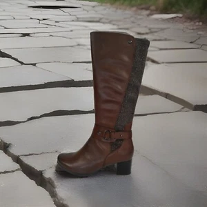 CAPRICE Schuhe lange Stiefel Leder    Gr 7 ( 40,5 ) Weite H - Bild 1 von 4