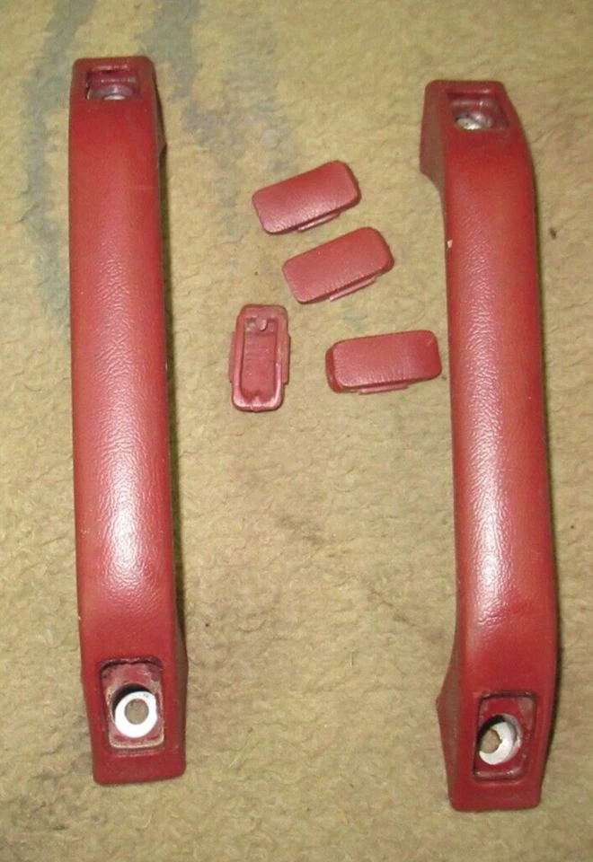 1983-1988 FORD BRONCO II 2 INTERIOR ROOF GRAB HANDLES STRAPS PULLS OEM - Imagem 1 de 1