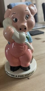 ceramic piggy bank On Phone - Picture 1 of 2