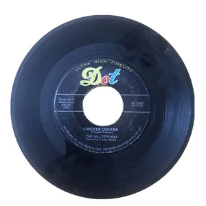 The Hilltoppers Jimmy Sacca The Joker/ Chicken Chicken Dot Record 45. Condition - Picture 1 of 8