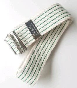 POSEY Gait Transfer Medical Belt Cotton Silver Tone Buckle 63" x 2" - Picture 1 of 3