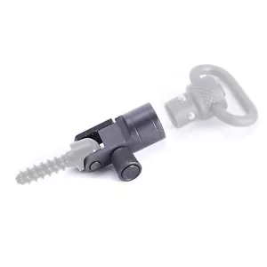 HOT QD Adapter Stud Base to Sling Swivel Black Anodized - Zdjęcie 1 z 8