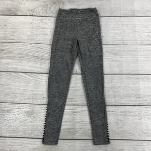 No Boundaries Ankle Leggings Girls Size Small (3-5) Gray Yoga Activewear Bottoms - Picture 1 of 11