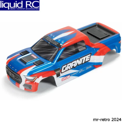 Arrma 412001 Granite GROM Body Blue/Red - Image 1 of 2