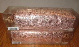 2x MAC Rose Gold Makeup Bag Cosmetic Pouch Bag Case Limited Edition Snow Ball - Picture 1 of 3