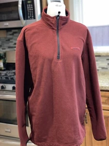 Timberland Quarter-Zip Langarm Pullover/Jacke Herren XL rot - Bild 1 von 4