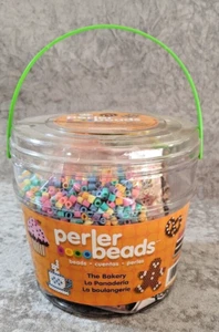 Perler Bead Bakery Fusible Bead Bucket Kit 8500 pcs cookies gingerbread cupcake - Picture 1 of 4