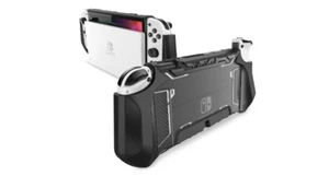 Nintendo Switch Dockable Case Blade Series TPU Grip Protective Cover OLED Model - Picture 1 of 8