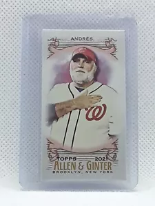 Jose Andres 2021 Topps Allen & Ginter Baseball - MINI #271 - Chef - Bild 1 von 2
