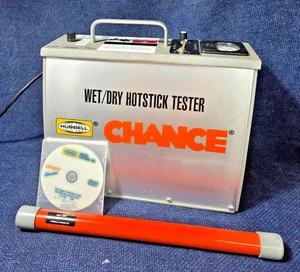 Genuine Hubbell Chance WET/DRY Hot stick Tester Kit 230V P/N C4033179 +Check Bar - Picture 1 of 13