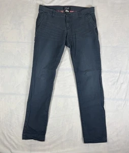 Pantalones de mezclilla Lucky Brand para mujer talla 10 elásticos Riley holgados ajustados azul marino - Imagen 1 de 6