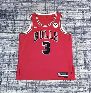 Nike Chicago Bulls Josh Giddey #3 Icon Edition Swingman Jersey Red Size 2XL - Picture 1 of 10