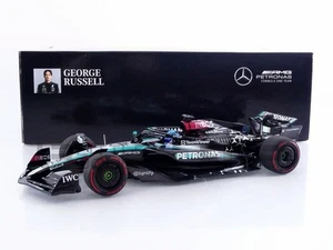 MINICHAMPS 1/18 - MERCEDES-AMG W15 E PERFORMANCE - GP BRITANNICO 2024 (G. RUSSELL) - Foto 1 di 12