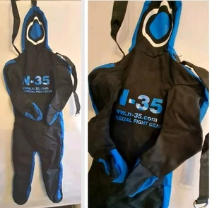 N-35 BJJ Puppe Blau 150 cm Grappling Dummy Judopuppe Wurfpuppe MMA Partner NEU - Bild 1 von 8