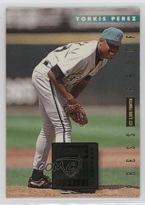 1996 Donruss Press Proof /2000 Yorkis Perez #154 - Image 1 of 2