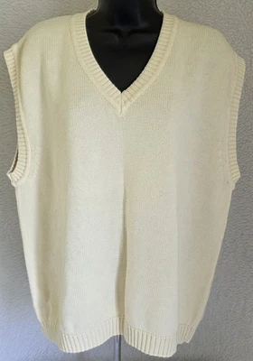 Gap Mens Sweater Shirt Size L XL Large X Large V Neck Sleeveless - Image 1 of 4