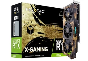ZOTAC GeForce RTX 3060 12G X-GAMING GOC H-Box Graphics Cards - Picture 1 of 6
