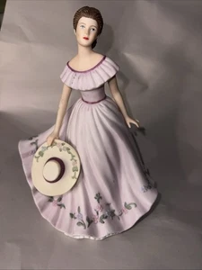 "Virginia Lynn" Home Interior Homco Masterpiece Lady Porzellan Figur 12680-05 - Bild 1 von 12