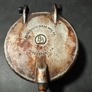 Berarducci Bros Mfg Pizzelle 130-WB Waffle Iron Cookie Press McKeesport PA - Picture 1 of 5