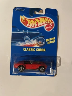 ¡ENVÍO GRATUITO! Shelby "Classic Cobra" 1991 Hot Wheels 1965 427 VHTF No. 31 Foto 1 de 3