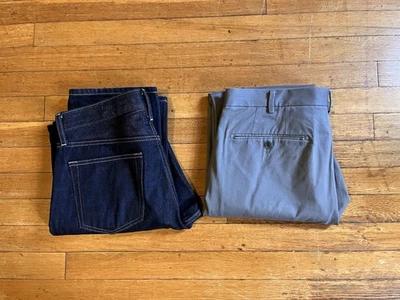 Uniqlo Pants Lot Men’s 32x34 Blue Gray - Image 1 of 4