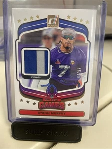 2025 Panini Donruss Pro Bowl Games Byron Murphy #/99 2 Color Patch Vikings - Bild 1 von 7