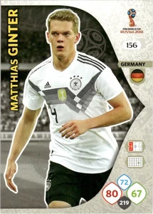 2018 Panini Adrenalyn XL FIFA Soccer World Cup Matthias Ginter Germany #156 - Picture 1 of 2
