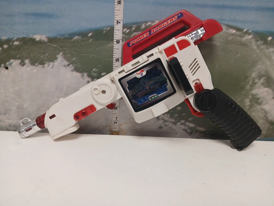 Электронный бластер и игрушка для видеоигр Power Rangers In Space Ecliptor Bandai 1998 - Изображение 1 из 4