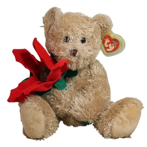 Ty Large Plush Beanie Buddy - 2005 Holiday Teddy ( Bear Christmas ) MWMT - Picture 1 of 1
