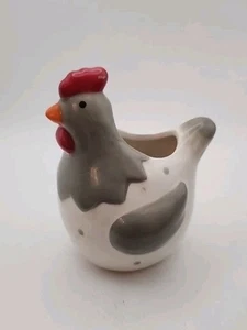 Jardinera de pollo gallo vintage decoración de casa de campo - Imagen 1 de 6