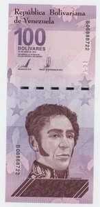 Venezuela 100 Bolivares 29-4-2021 Pick 119 UNC Uncirculated Banknote Serie B - Picture 1 of 2