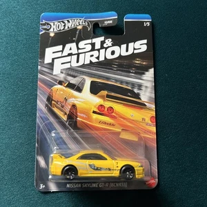 Hot Wheels Fast And Furious Nissan Skyline GT-R (BCNR33) - Picture 1 of 4