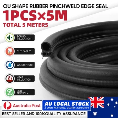 Car Door Rubber Seal Strip Good Quality Long Lasting High Quality Materials - image 1 of 4