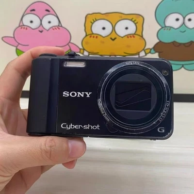 Sony Cyber-shot DSC-H70 16.1MP 10x Optical Zoom Digital Camera - Black Warranty! - Image 1 of 4